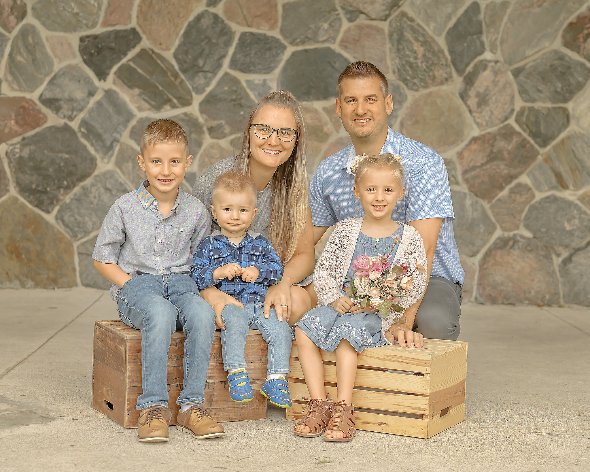 Fall family photo session in St.Catharines
