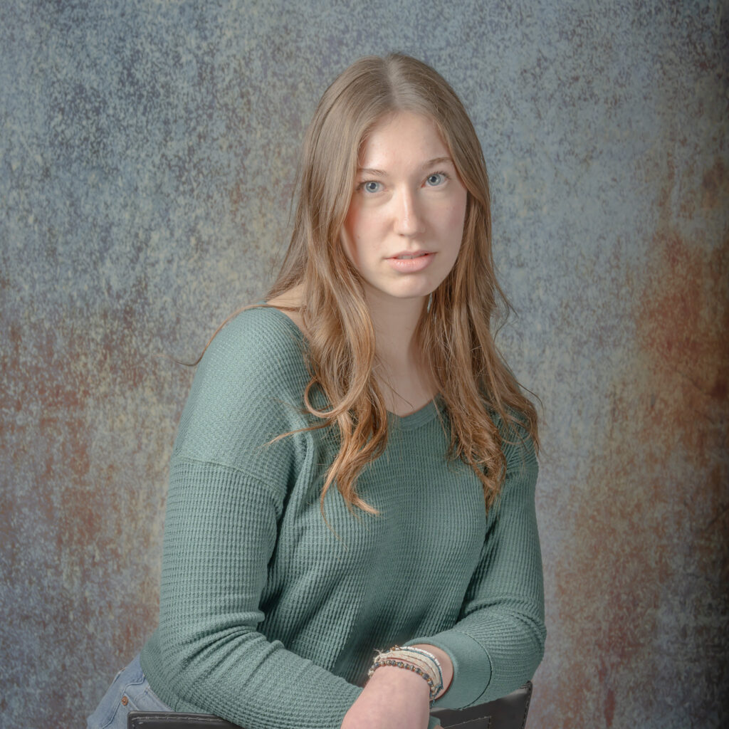 Professional headshot style portrait